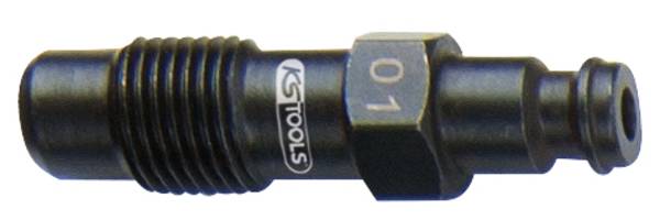 Adapter świec żarowych, M12x1,25 z gwintem zewnętrznym, długość 47 mm KS Tools 150.3662