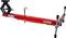 Czerwony dźwig silnikowy marki KS Tools z hakiem i urządzeniami mocującymi, przeznaczony do wspomagania podnoszenia silników w pojazdach.