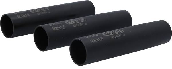 Zestaw tulei centrujących i ochronnych śrub do kół, M20x1,5, Ø23,0 mm, 2 szt. KS Tools 4500374 450.0374