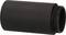 Czarny cylinder z gwintem zewnętrznym, prawdopodobnie adapter lub element łączący.