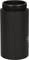 Czarny cylindryczny pojemnik z gwintem na górnym końcu. Bez widocznych oznaczeń lub dekoracji.