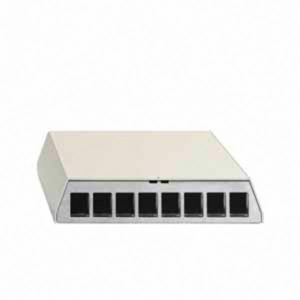 Rutenbeck PP-UM A-8 Ap rw 8 Patch panel  CAT 6  biały Niezamontowany