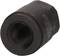 Czarny metalowy adapter z gwintem wewnętrznym, o cylindrycznym kształcie, leżący na jasnej powierzchni. Brak widocznych dodatkowych szczegółów.