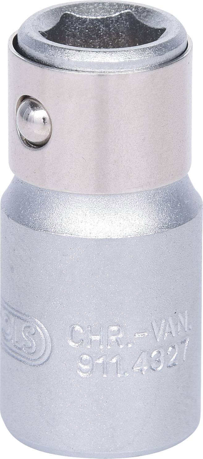 Srebrny metalowy sworzeń z grawerem 'CHR-VAN 911.4327', który jest częścią zestawu narzędzi.