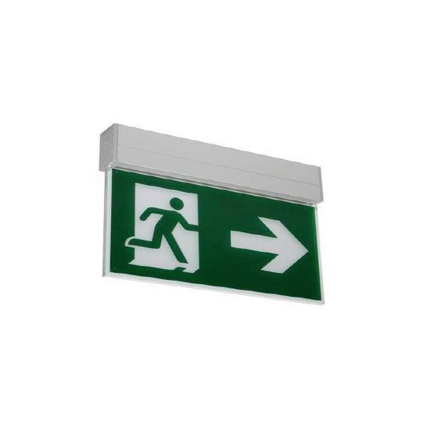 Brumberg 79230264 Маркування аварійного маршруту з підсвічуванням EEK G (A - G) Настінне кріплення, Стельове кріплення праворуч