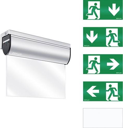 ESYLUX EN10031625 Маркування аварійного маршруту з настінним кріпленням освітлювача вгору, ліворуч, праворуч, вниз