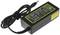 Zasilacz z przewodem zasilającym, numerem modelu i specyfikacjami technicznymi na etykiecie. Odpowiedni do urządzeń elektronicznych.
