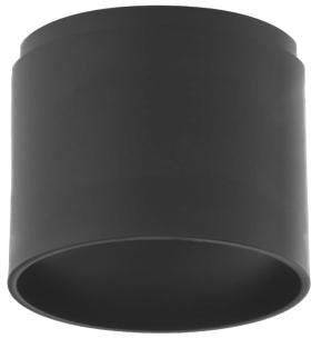 Czarna, cylindryczna osłona gumowa, prawdopodobnie stosowana jako element ochronny lub łączący w zastosowaniach technicznych.