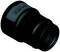 Czarny adapter z tworzywa sztucznego z gwintem, o kształcie cylindrycznym, napis 'Aplock' widoczny u góry.