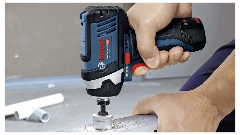 Bosch Professional GDR 12V-105 06019A6901 Акумуляторний ударний гайковерт 105 Нм 12 В Кількість акумуляторів у комплекті 0 Літій-і