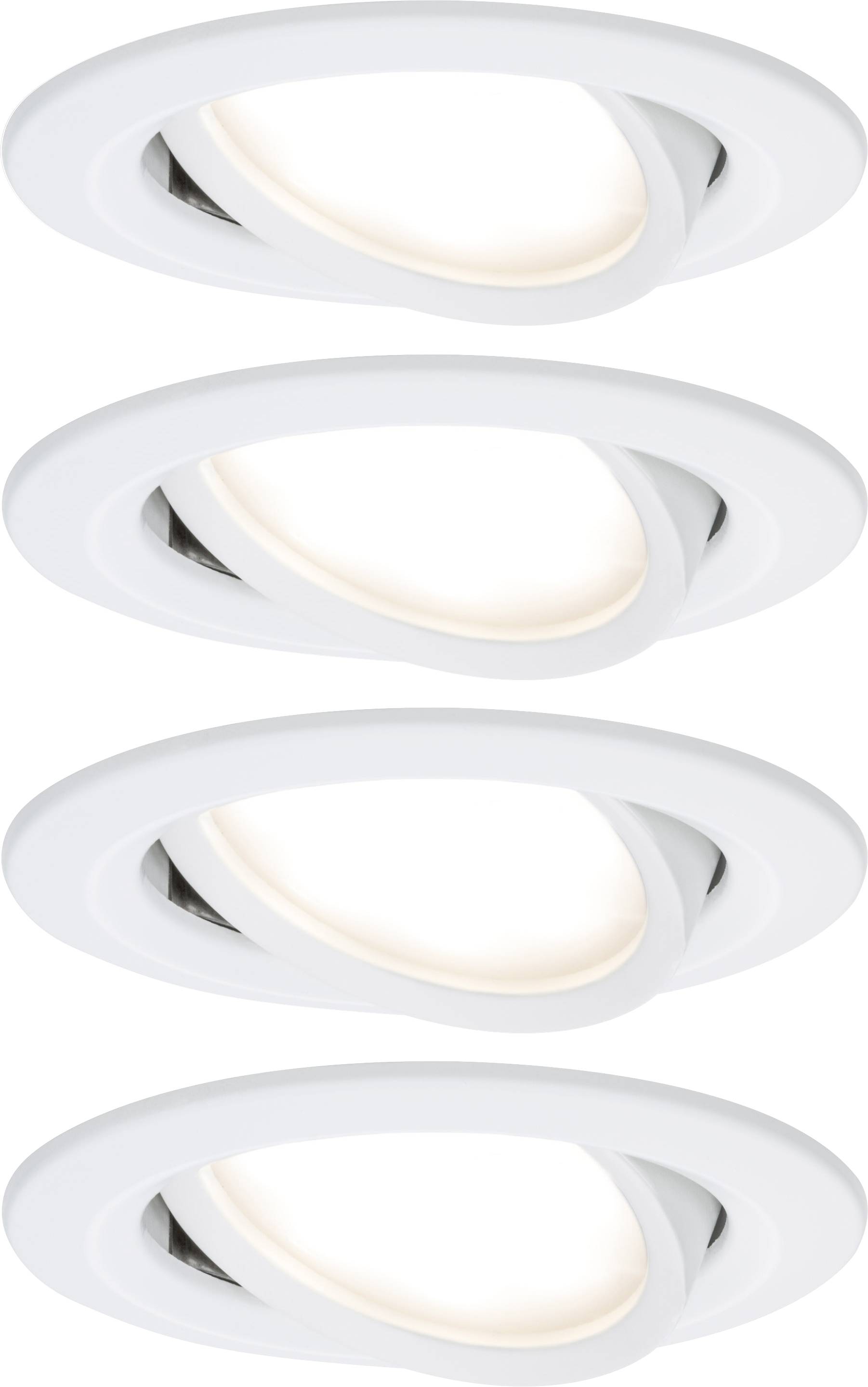 Світлодіодне освітлення салону Paulmann Coin Slim 4064161242163, комплект з 4 предметів, 18 Вт, 470 лм