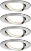 Oświetlenie wewnętrzne LED Paulmann Coin Slim 4064161242224 Zestaw 4-elementowy 18 W 425 lm