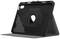 Czarna obudowa tabletu z mechanizmem obrotowym i funkcją podstawki, zapewniająca ochronę i elastyczność w różnych kątach widzenia.