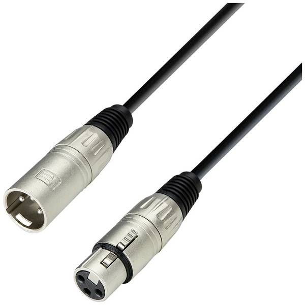 kabel XLR Adam Hall 3 STAR MMF 0050 K3MMF0050, 0.5 m, 1 szt.