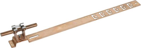 DEHN 206217 DLH UG 8 H20 L335 CU Uchwyt na przewody dachowe    1 szt.