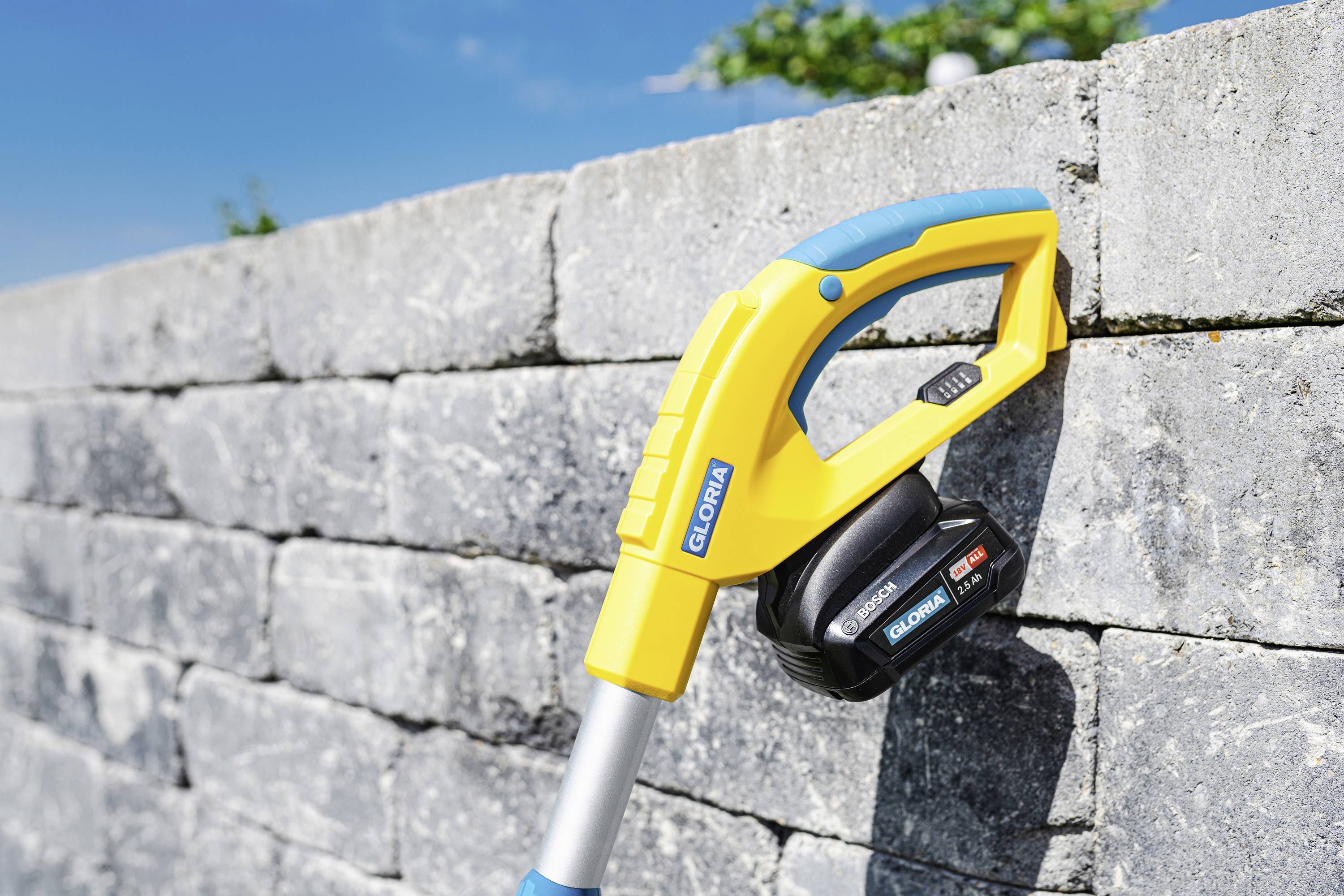 Акумуляторні ножиці для трави Gloria Home and Garden FineCut з акумулятором та зарядним пристроєм 18 В 2,5 Аг