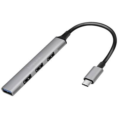 Hub USB-C z trzema portami USB-A w smukłej obudowie. Idealny do rozszerzania możliwości podłączenia laptopów.