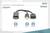 Adapter '4K-HDMI na DisplayPort' pokazuje kabel adapter z portami HDMI, USB-A i DisplayPort, obsługujący 4K/30 Hz, technologię Plug & Play.