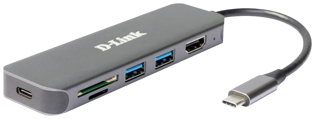 Док-станція D-Link DUB-2327 USB-C®