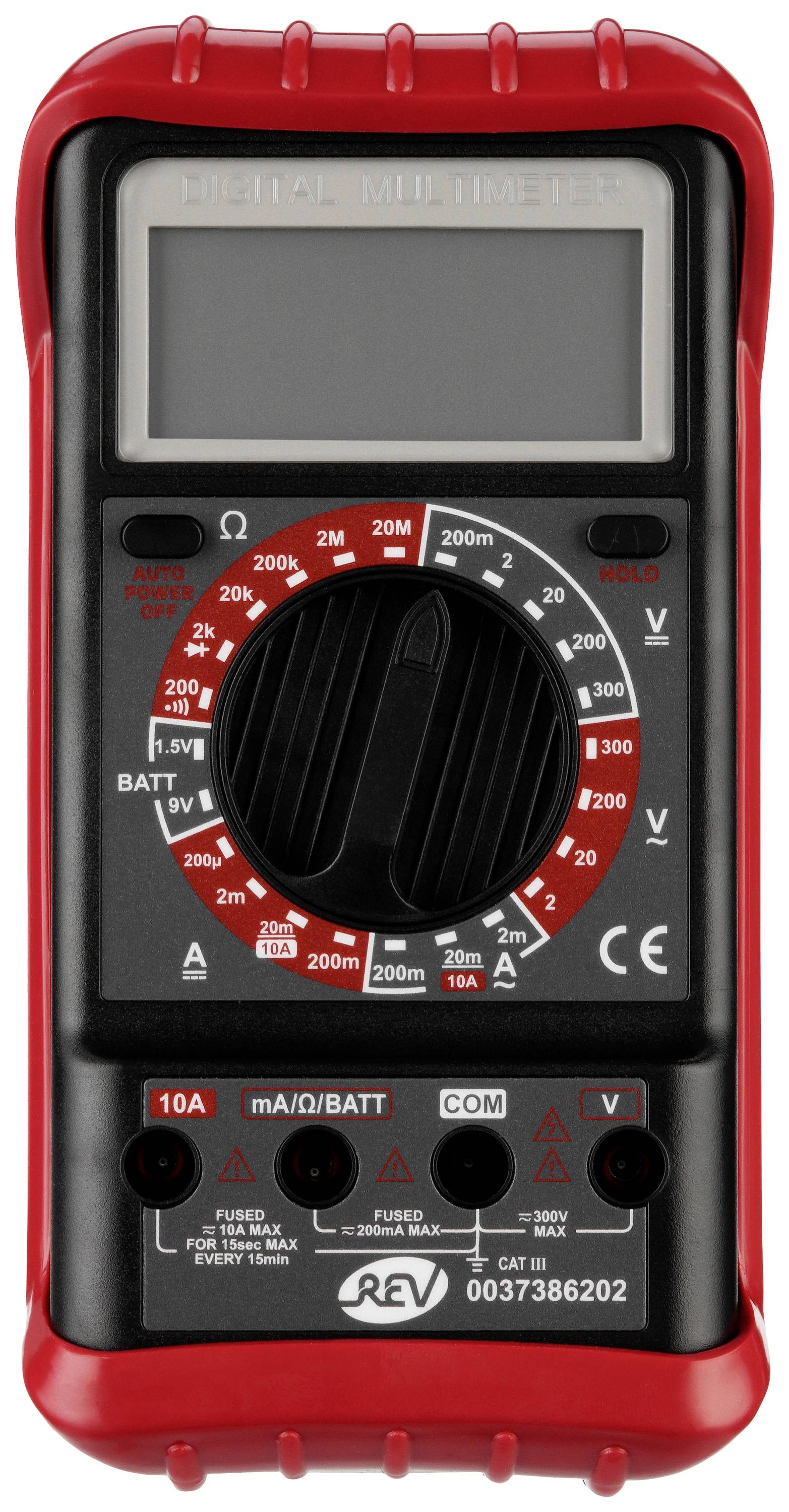 Цифровий мультиметр REV Profi CAT III