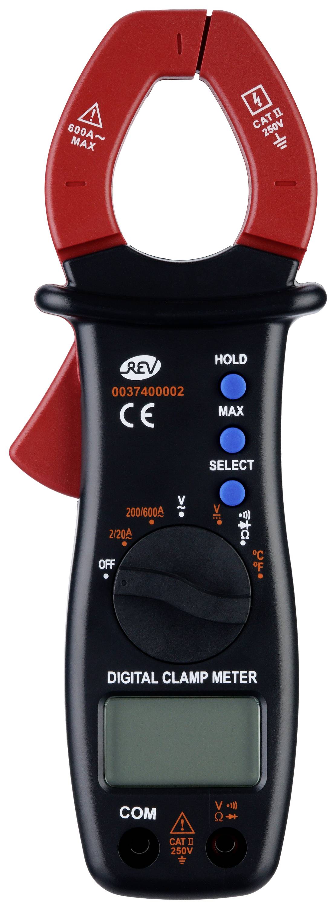 Цифрові кліщі REV Digital CAT II 250 В Відображені номери: 1999