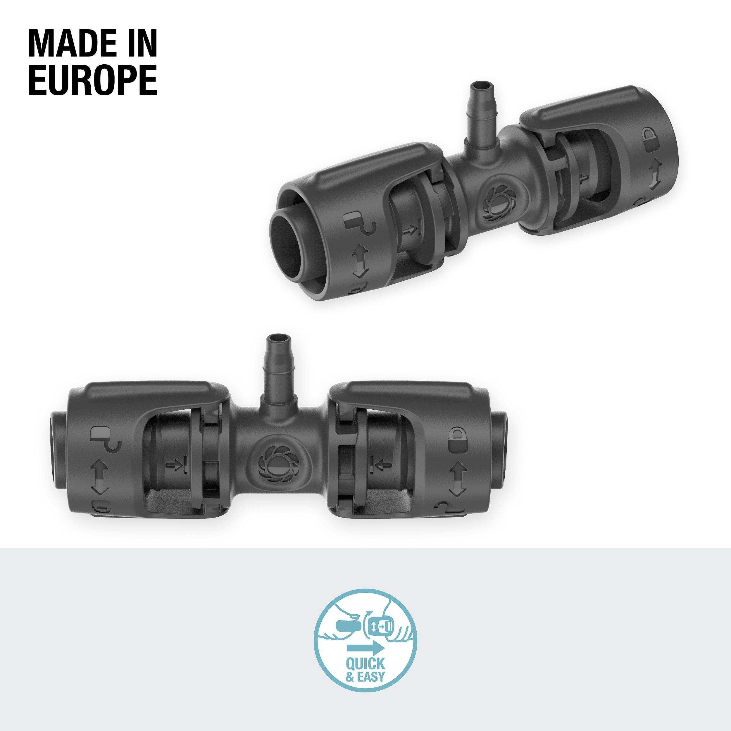 Трійник GARDENA Micro-Drip-System 13204-20 13 мм (1/2 дюйма) Ø