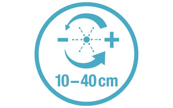 GARDENA Micro-Drip-System 13316-20 Dysza do małych powierzchni 4,6 mm (3/16")-5