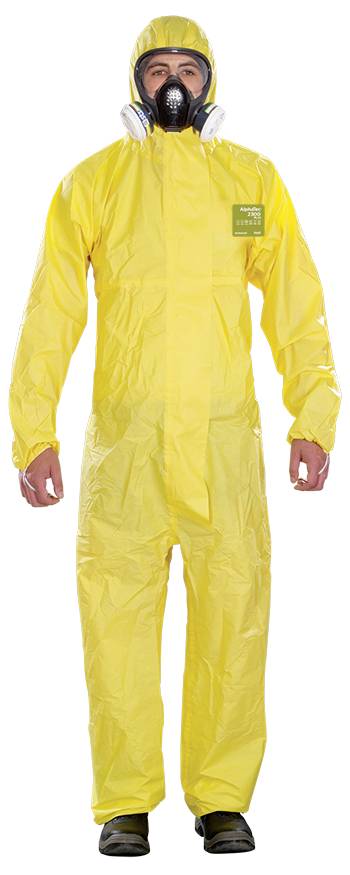 Захисний комбінезон Ansell YY23T-00132-05, розмір одягу: XL, жовтий