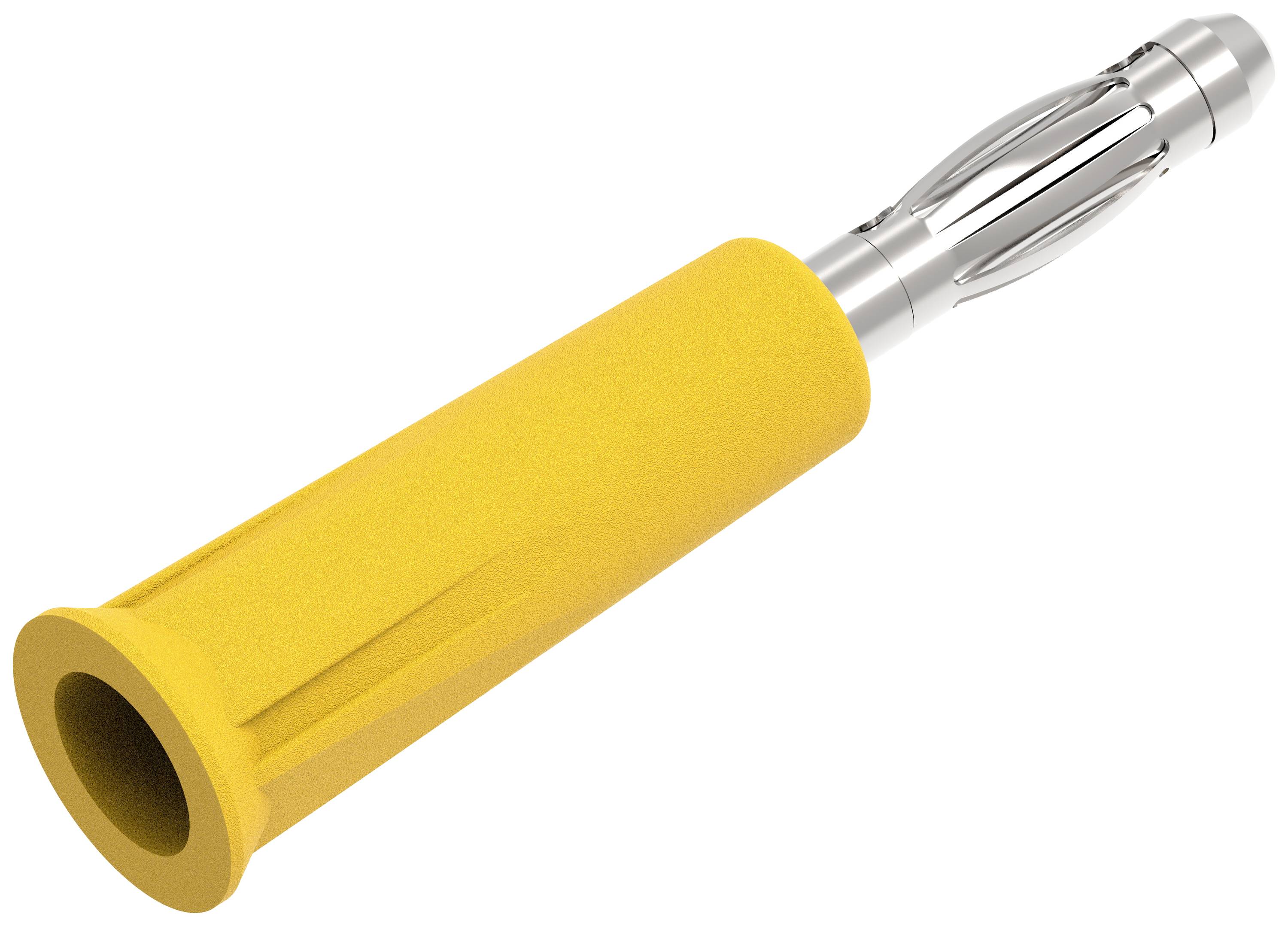 Żółte narzędzie z metalowym uchwytem i uzębioną końcówką, prawdopodobnie wiertło lub specjalistyczne narzędzie ręczne przeznaczone do profesjonalnych zastosowań.