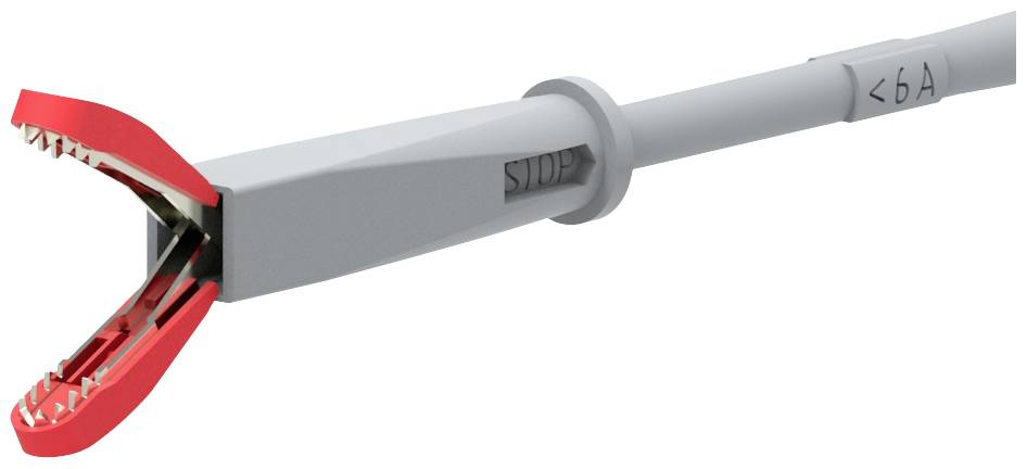 Затискач типу «крокодил» Electro PJP 6007-IEC-CD1-N CAT III 1000 В