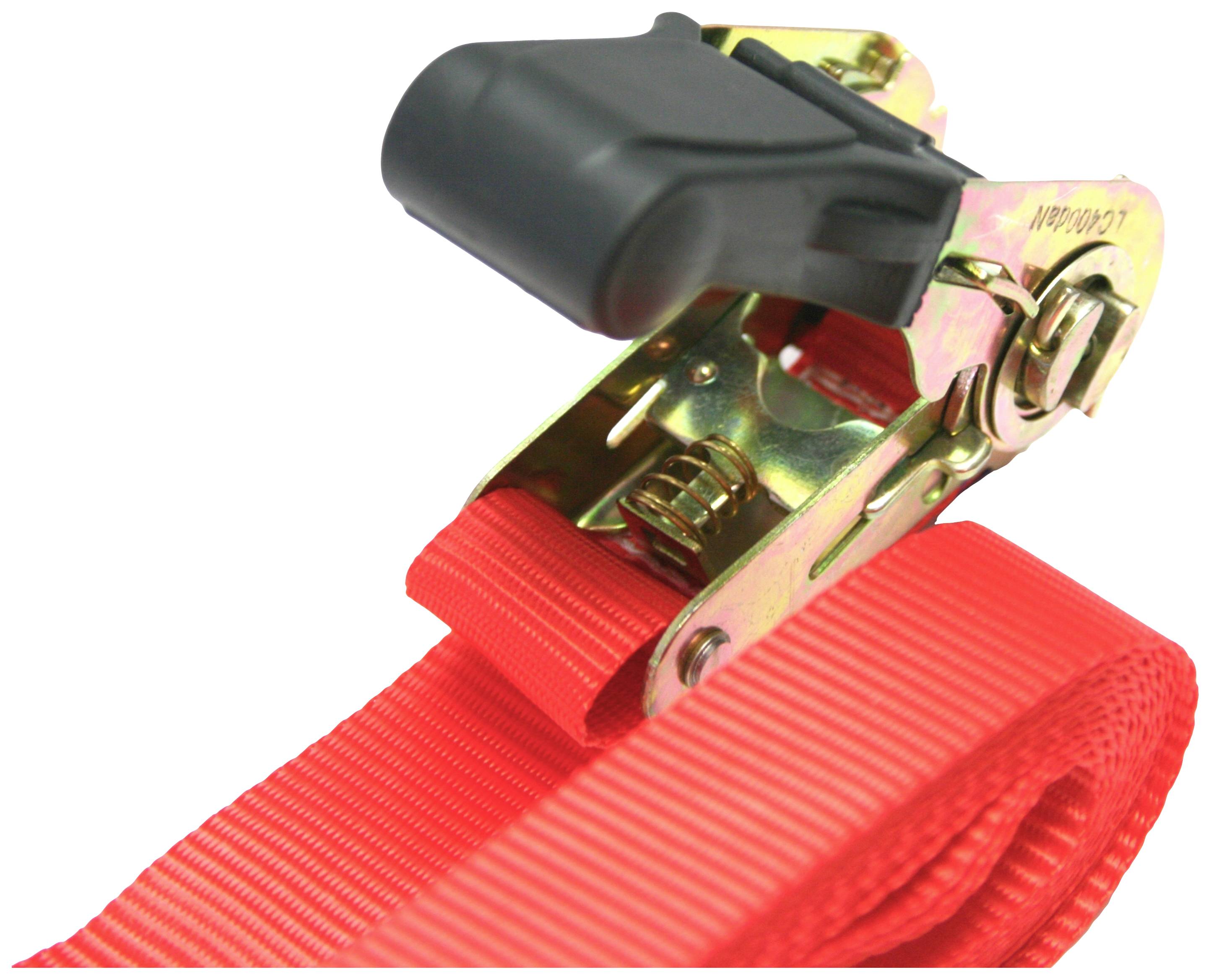 IWH 79423 Двосекційний натяжний ремінь Тягове зусилля кріплення LC (окреме / пряме) = 392 даН (Д x Ш) 500 см x 2,5 см храповий мех