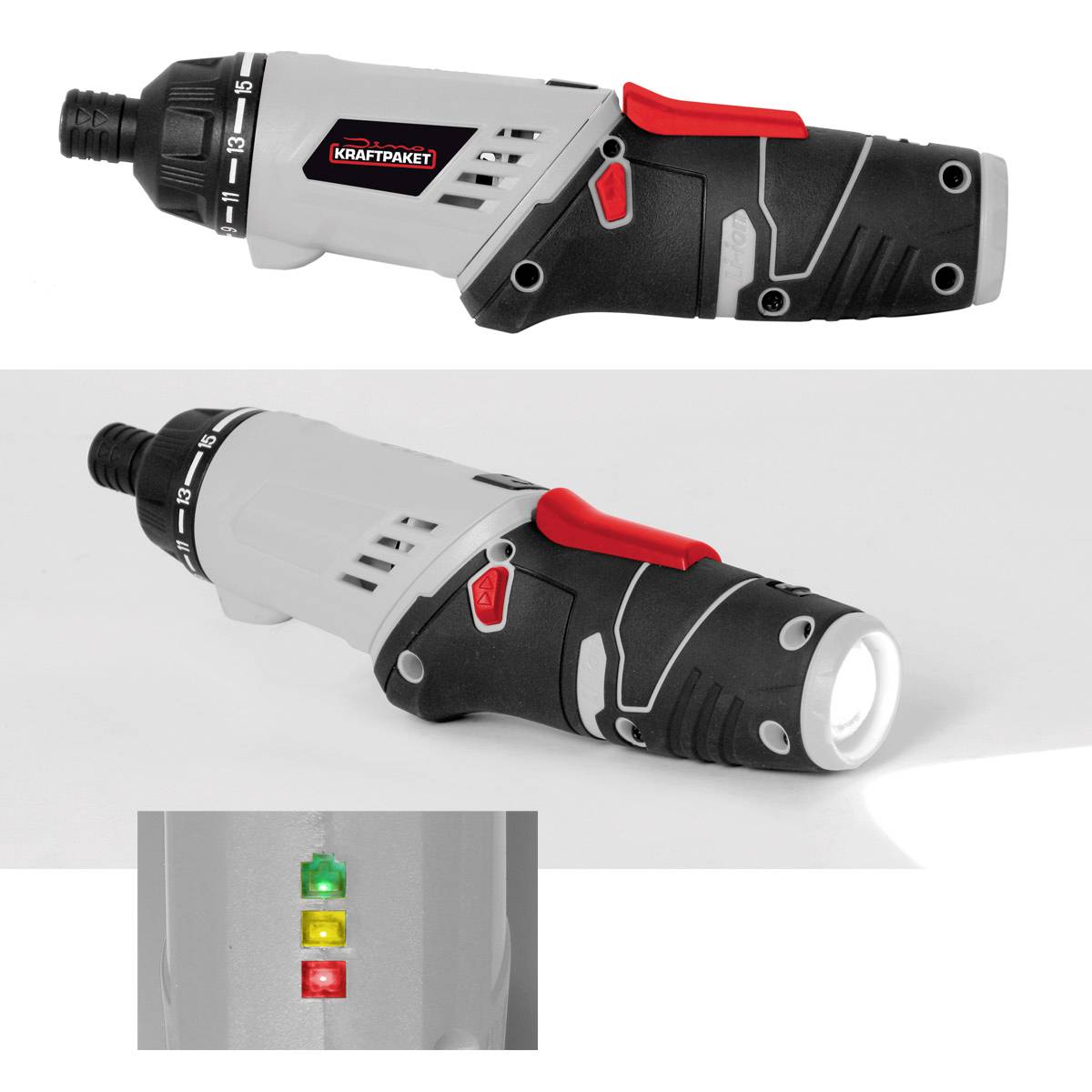 Акумуляторний шуруповерт Dino KRAFTPAKET Multiplex 41-tlg 130226 3.6 V 1300 mAh вкл. аксесуари