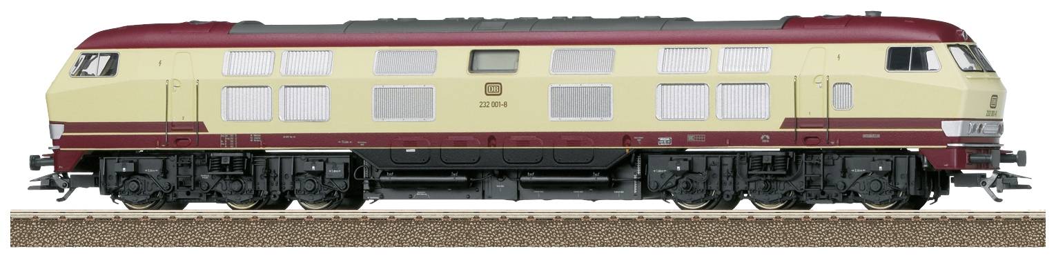 Тепловоз H0 TRIX H0 T25322, постійного струму, Довжина над буферами: 264 мм, Епоха: IV