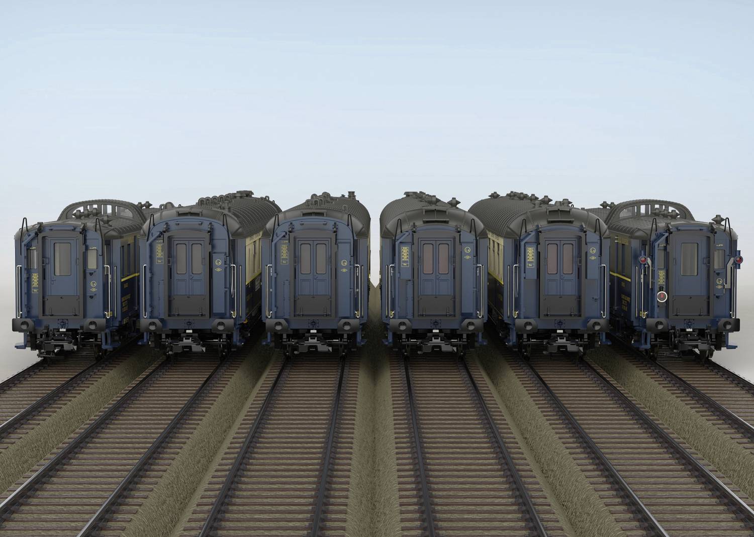 Легковий автомобіль TRIX H0 T26470 Pullman Car set 