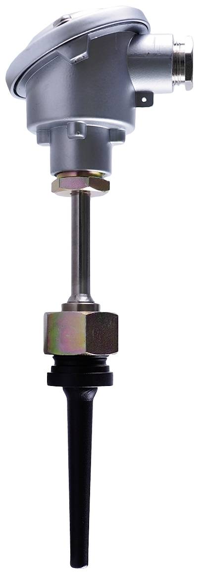 Jumo Termometr rezystancyjny 00055912 Rodzaj czujnika Pt100 Zakres pomiarowy temperatury-40 do 480 °C Szerokość czujnika 12 mm