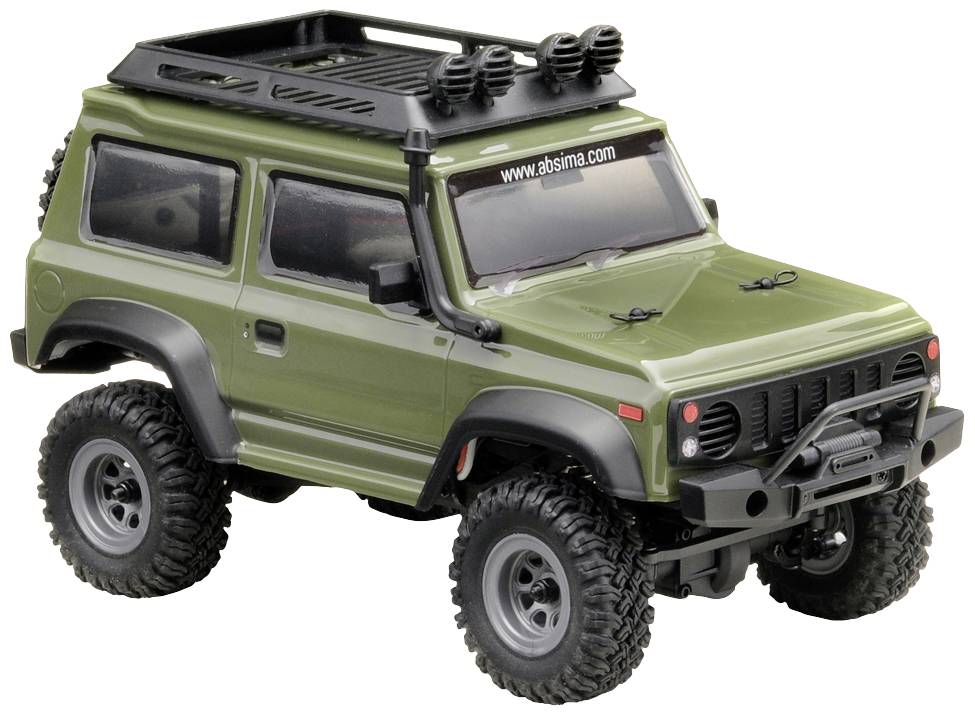 Absima Absima Early Stage Micro Crawler Brushed 1:24 RC модель автомобіля Електричний краулер Повний привід RtR 2.4GHz