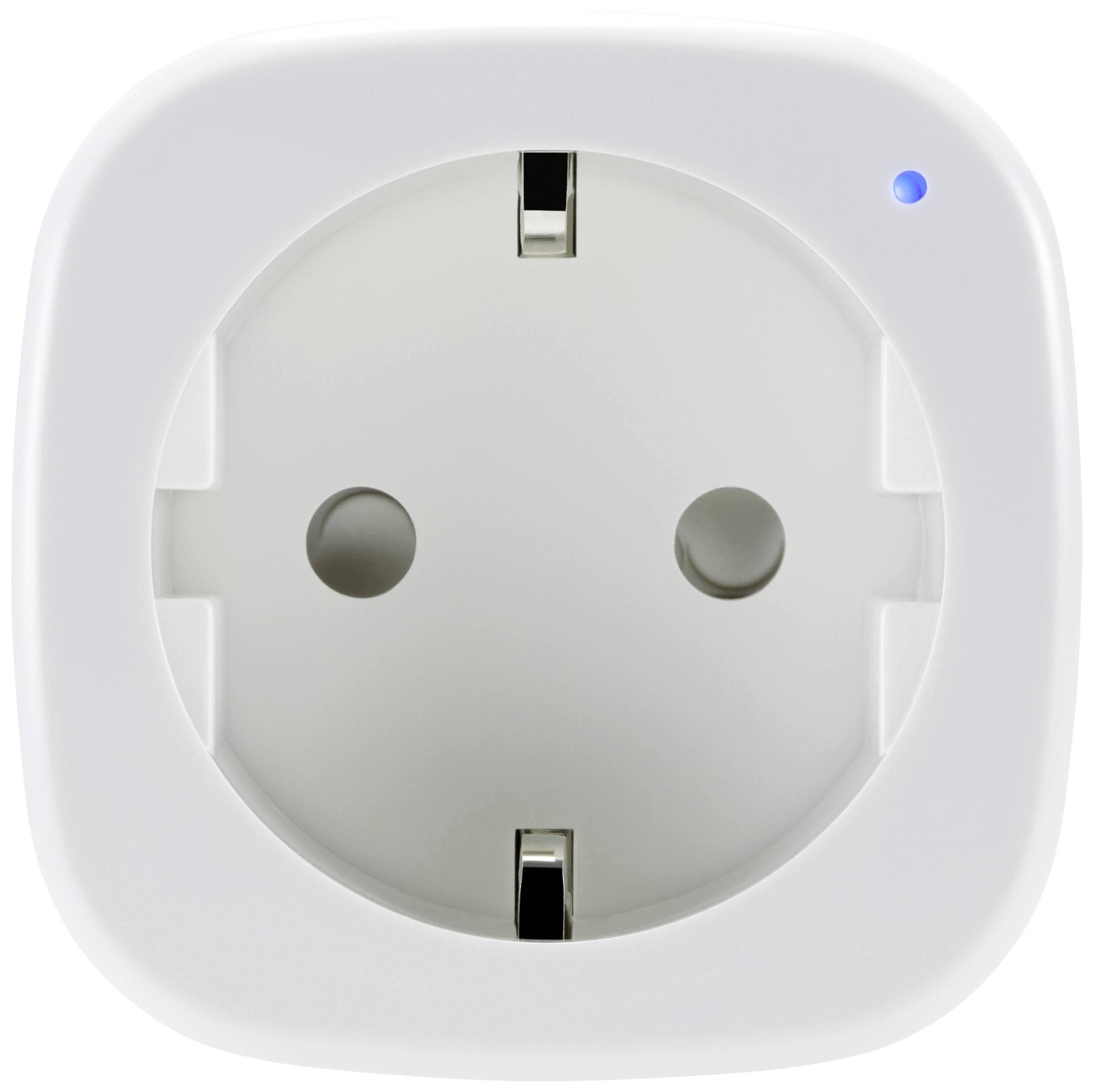 Розетка Sygonix SY-5515906 Wi-Fi з функцією вимірювання 3680 Вт