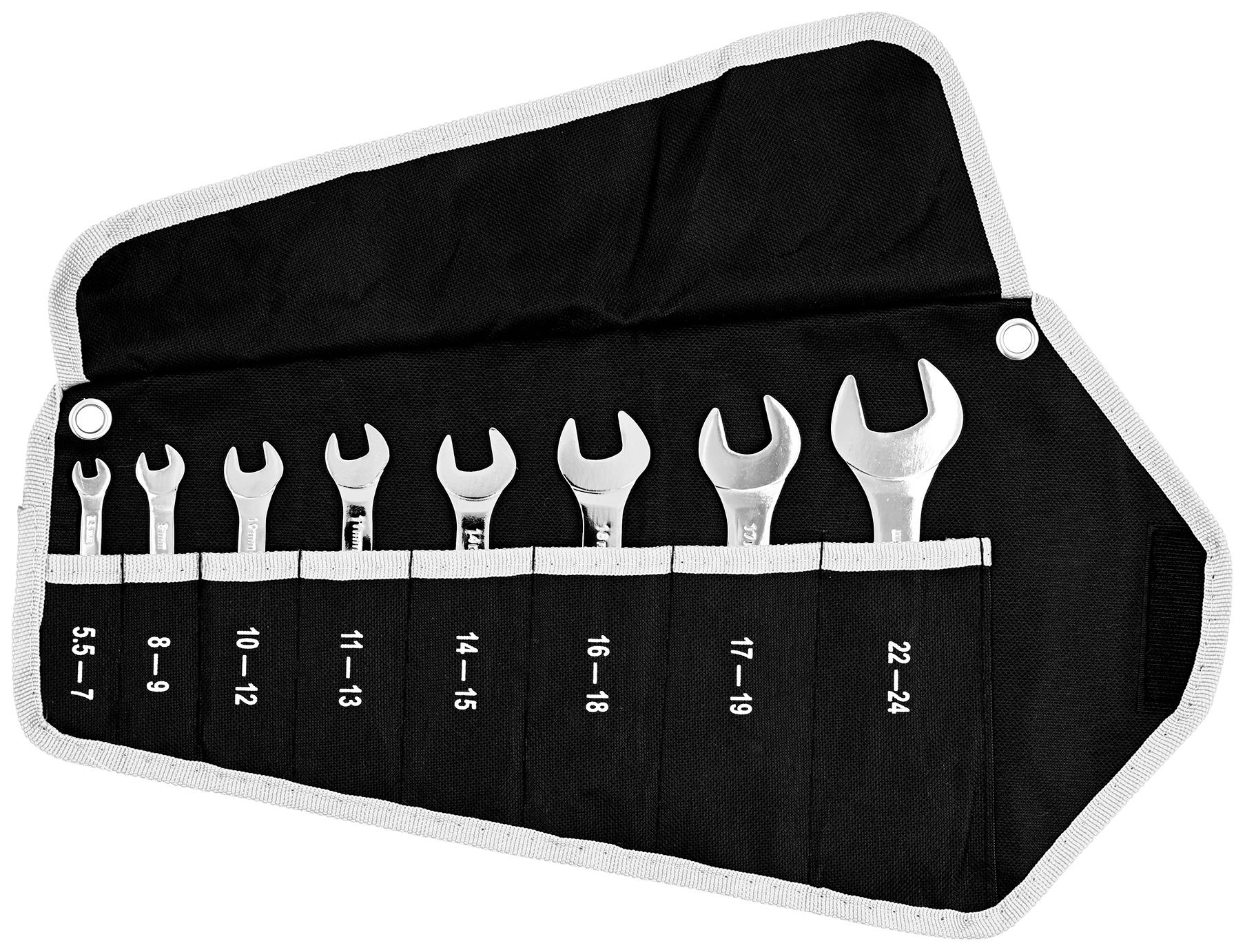 Розмір ключа ріжкового ключі Kunzer 7SLS08 (метрична система) (лише назва) 5,5 - 24 мм