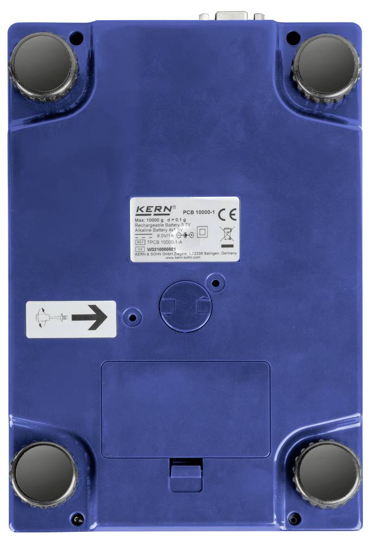 Kern PCB 300-2 Точні ваги Діапазон вимірювання макс. 300 г Градуювання 0,01 г білий, чорний, срібний