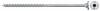 Fischer 561785 PowerFast II Wkręt do drewna z łbem stożkowym 6 mm 120 mm Wewnętrzna ząbkowana stal cynkowany galwanicznie 100 szt.
