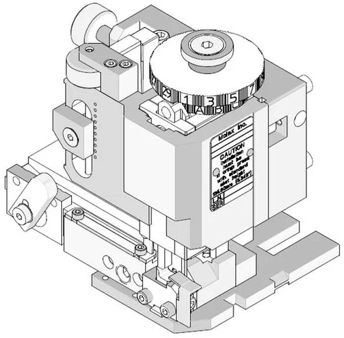 Ramka do zaciskarek i ściagaczy izolacji Molex 638000312-0