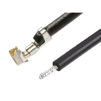 Kabel koncentryczne z usuniętą izolacją ukazuje przewód wewnętrzny i ekran. Nadaje się do połączeń elektronicznych.