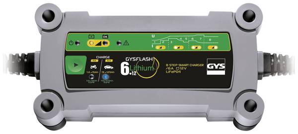 GYS Gysflash 6.12 029729 Prostownik automatyczny 12 V 6 A