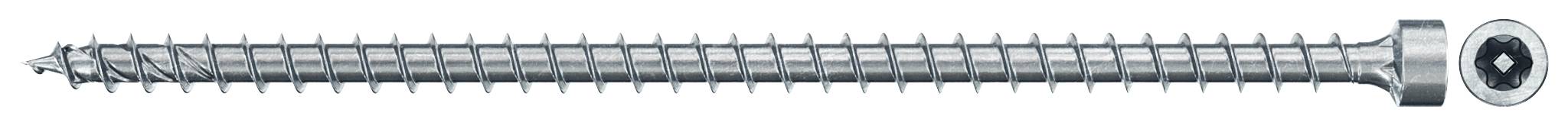 Fischer 562955 FPF II CHTF 6,0 x 120 BC 100 Wkręt do drewna 6 mm 120 mm TX stal cynkowany galwanicznie 100 szt.-1