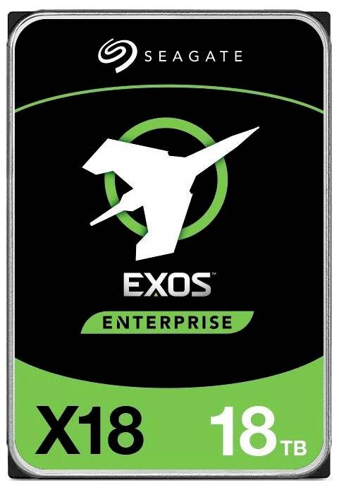 Seagate Exos X18 18 TB Dysk twardy wewnętrzny, 3,5'' (8,9 cm) SATA III ST18000NM000J Opakowanie zastępcze-0