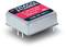 Przetwornica Traco Power z 6 pinami. Oznaczenie: 'Wej.: 36-75 VDC, Wyj.: 5,0 VDC, 4000 mA'. Model: THN 20-4811.