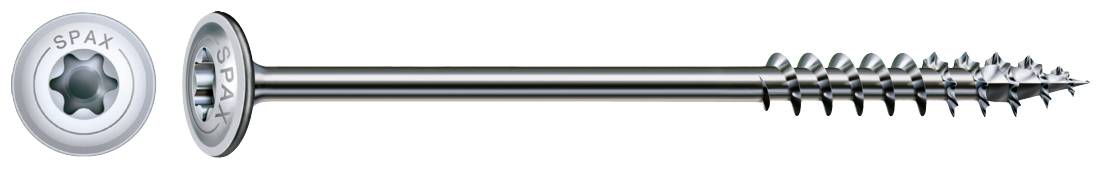 SPAX 251010601005 R 88193 Шуруп по дереву m.Spitze/T-STAR 6 мм 100 мм T-STAR plus сталь WIROX 100 шт.