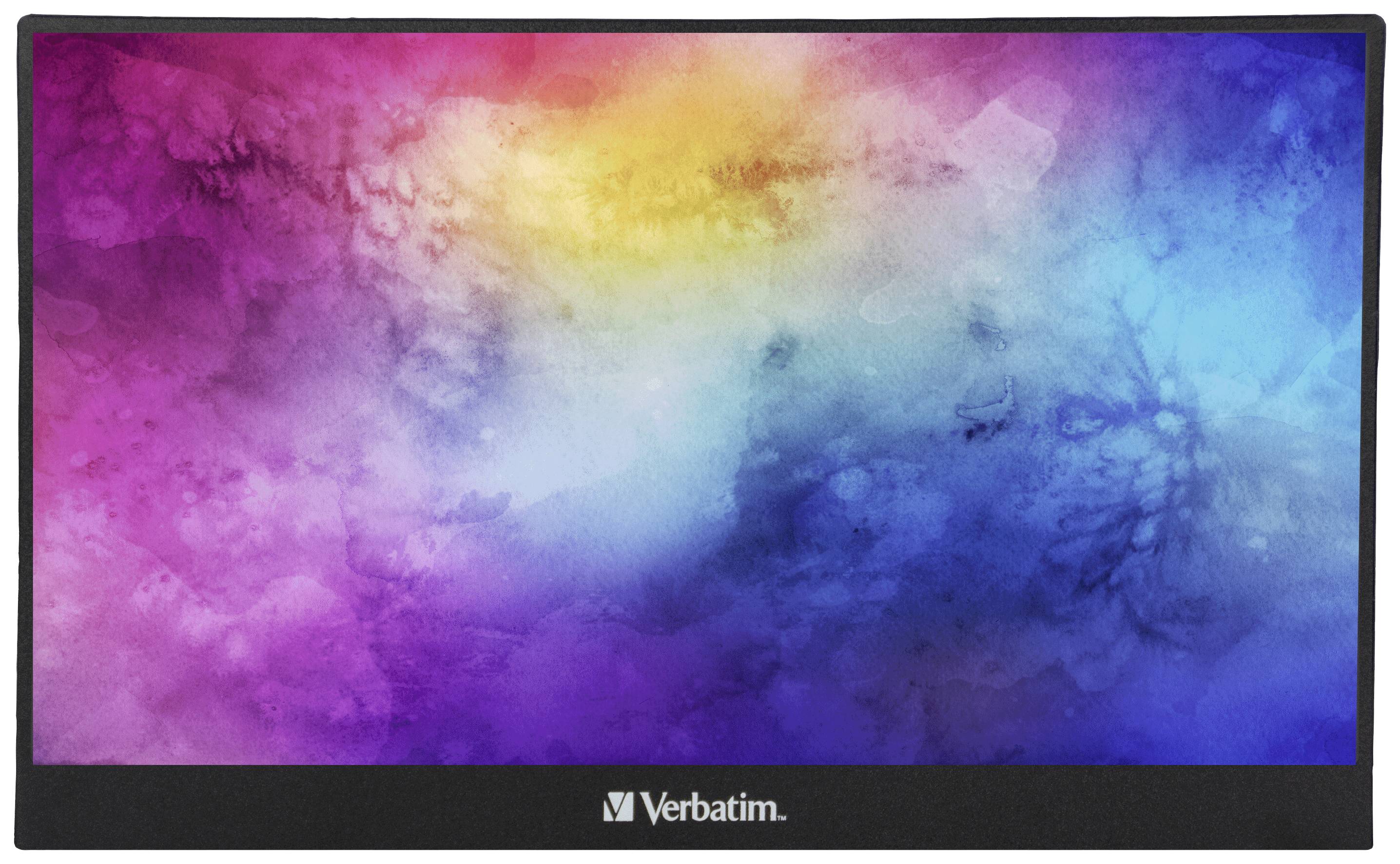 Монітор Verbatim PM-14 EEK A (A - G) 35,6 см (14 дюймів) 1920 x 1080 пікселів 16:9 6 мс HDMI, USB 2.0, USB-C®, навушники (роз'єм 3