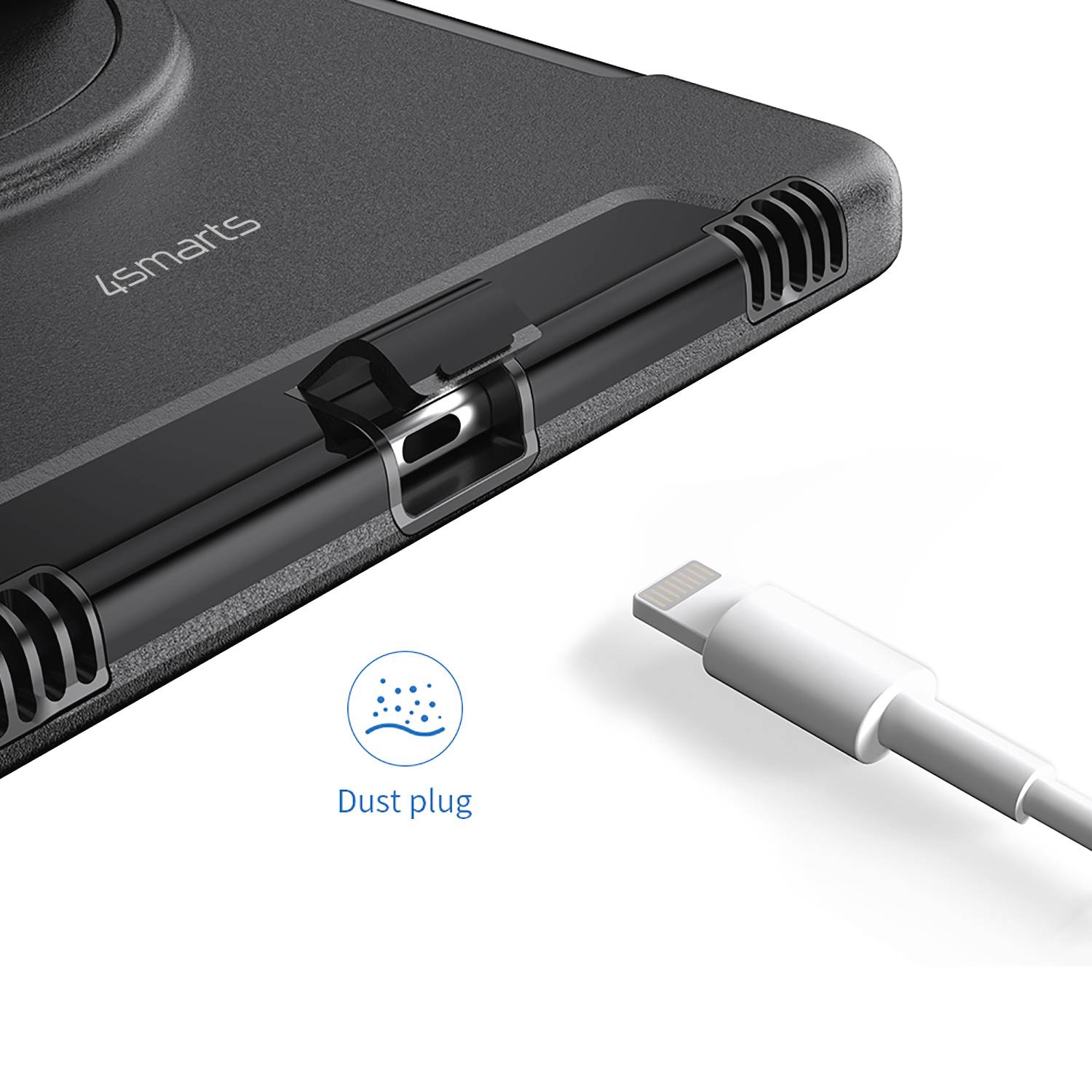 Etui na tablet 4Smarts Rugged Tablet GRIP czarny-6