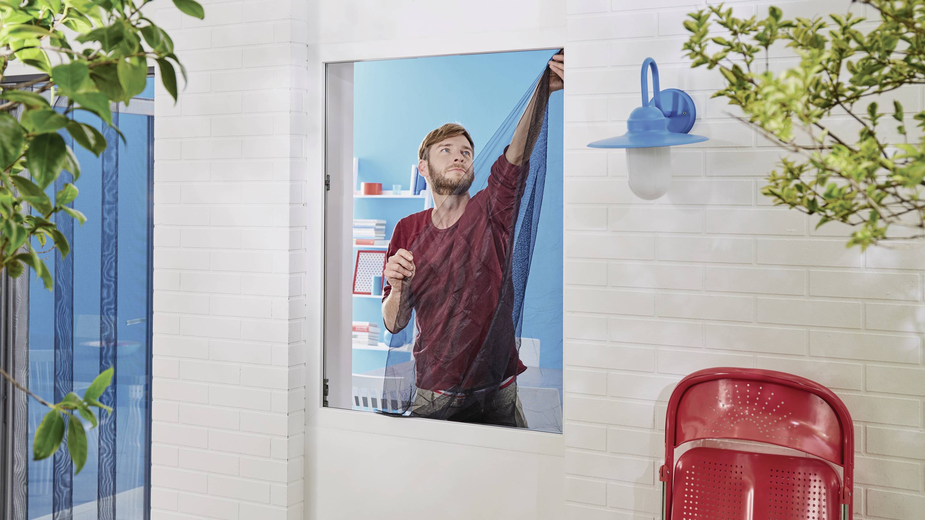 tesa COMFORT 55396-00500-01 Москітна сітка (Ш x В) 130 см x 130 см антрацит 2 шт.